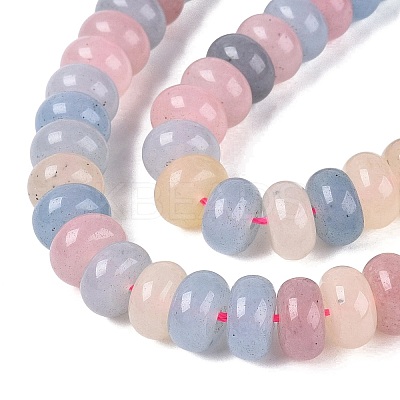 Natural White Jade Beads Strands G-Q613-01F-38-1