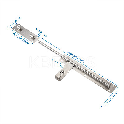 201 Stainless Steel Latch Lock Set SW-TAC0002-09B-1