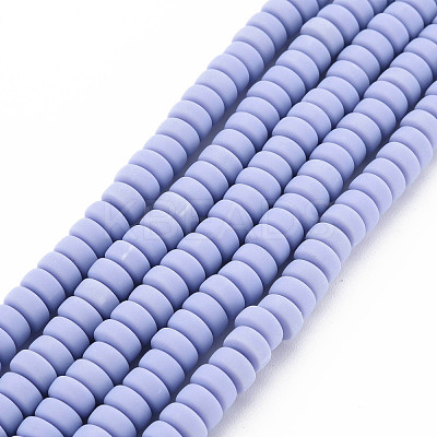 Handmade Polymer Clay Beads Strands CLAY-N008-51-1