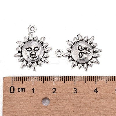 Tibetan Style Alloy Pendants LS-TIBEP-LF9244YKG-AS-FF-1