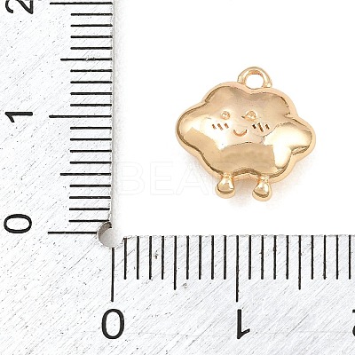 304 Stainless Steel Charms SA-CBA4377-02C-G-1