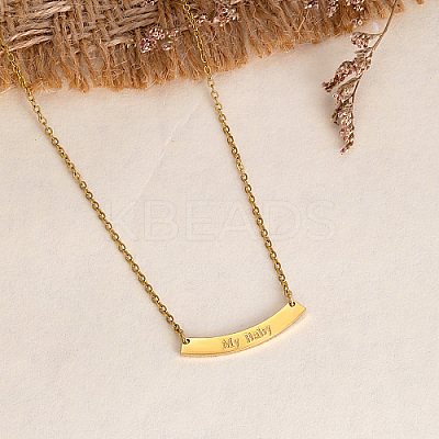 201 Stainless Steel Pendant Nacklaces AQ4914-4-1