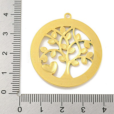 Ion Plating(IP) 304 Stainless Steel Rhinestone Pendants STAS-U007-03D-G-1
