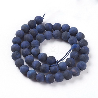 Natural Tiger Eye Beads Strands G-F616-01A-12mm-1