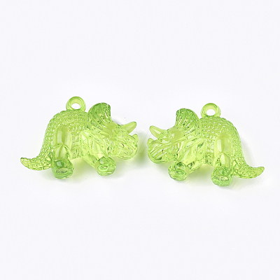 Transparent Acrylic Pendants X-TACR-S133-112-1