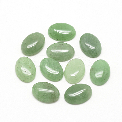 Natural Green Aventurine Cabochons LS-X-G-R415-14x10-43-1