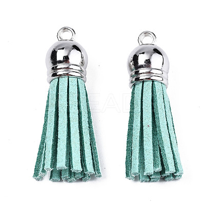 Faux Suede Tassel Pendant Decorations FIND-T002-A27-1