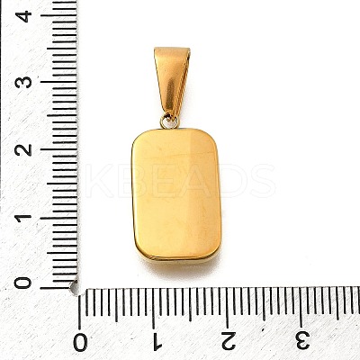 304 Stainless Steel Pendants STAS-S161-01S-G-1
