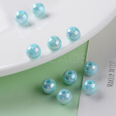 Opaque Acrylic Beads MACR-S370-D8mm-A07-1