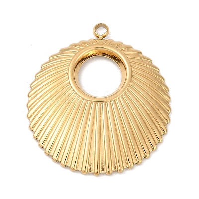 304 Stainless Steel Pendants STAS-C121-50D-G-1