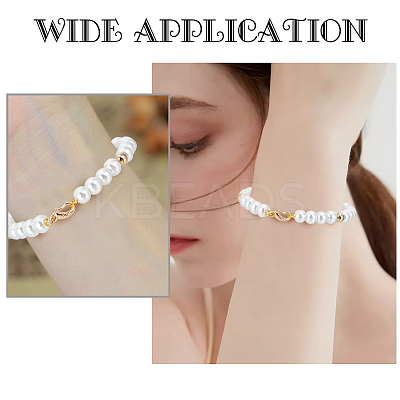 30Pcs Brass S-Hook Clasps KK-BBC0009-34-1