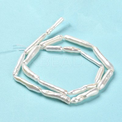 Natural Keshi Pearl Beads Strands PEAR-J007-07-1