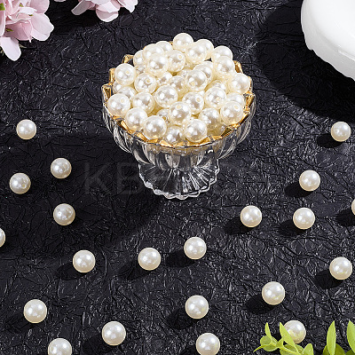 Imitation Pearl Acrylic Beads PEAR-LT0001-02A-1