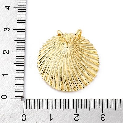 Brass Micro Pave Cubic Zirconia Pendants KK-S510-38G-01-1