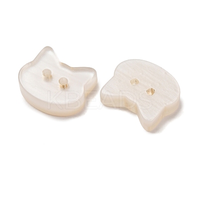 2-Hole Resin Buttons RE-CBA1807-03G-1