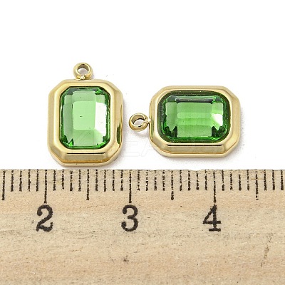 Real 14K Gold Plated 304 Stainless Steel Pendants High Polished STAS-L022-062G-02-1