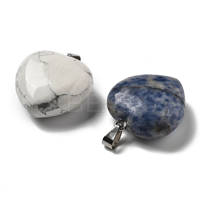 Gemstone Pendants G-P563-02P-1