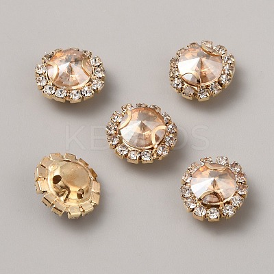 Glass Rhinestone Sew on Rhinestone GLAA-TAC0011-04KCG-02-1