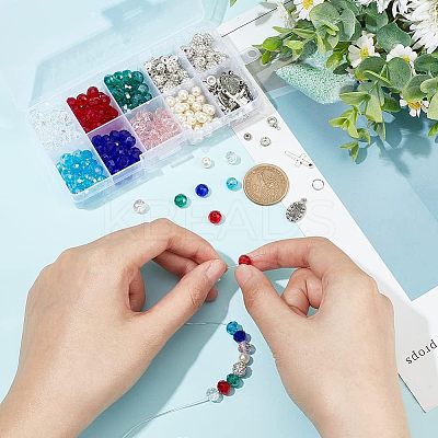 DIY Rosay Jewelry Making Finding Kit DIY-AR0002-78-1