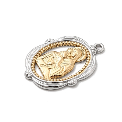 304 Stainless Steel Pendants STAS-A126-03D-GP-1