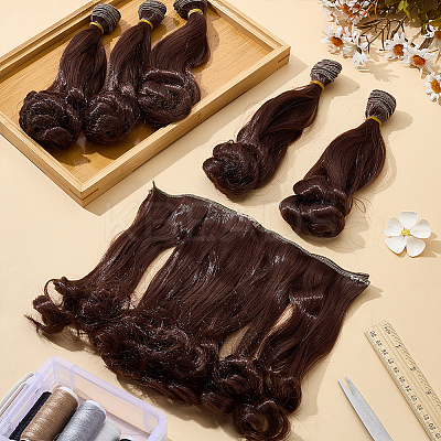 6Pcs Doll Wig Hair DIY-ME0001-59B-1