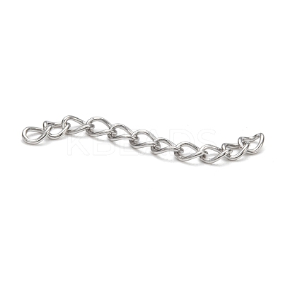 Tarnish Resistant 304 Stainless Steel Chain Extender STAS-F075-43-1