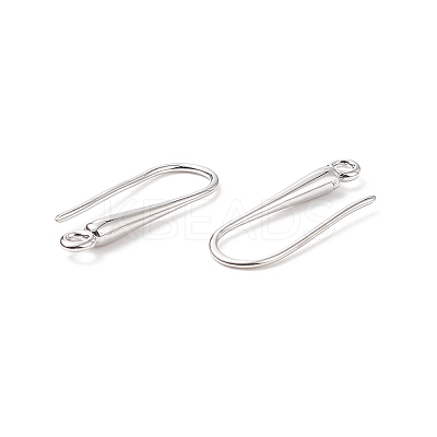 Eco-Friendly Brass Earring Hooks LS-X-KK-M157-03P-NR-1