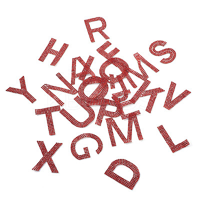 Glitter Hotfix Rhinestone Iron on Patches DIY-CD0001-10C-1