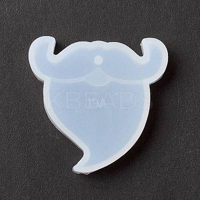 Christmas Theme DIY Santa Claus' Mustache Pendant Silicone Molds LS-DIY-K054-01-1