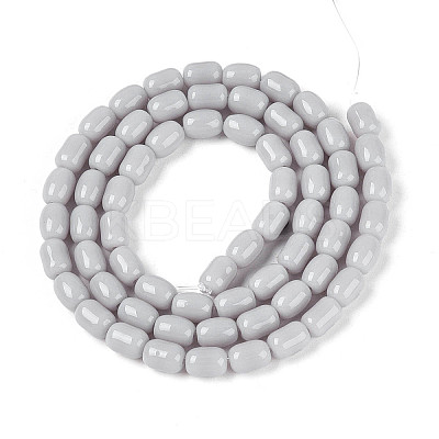 Opaque Glass Beads Strands GLAA-T028-14P-02-1