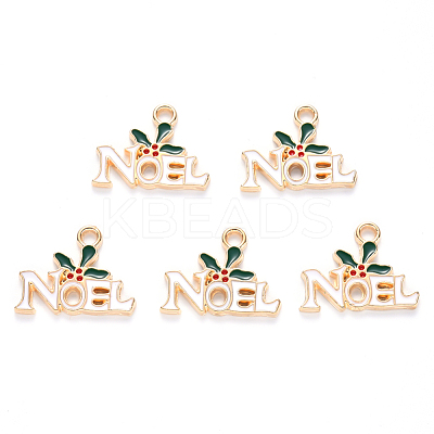 Alloy Enamel Pendants ENAM-S121-114-1