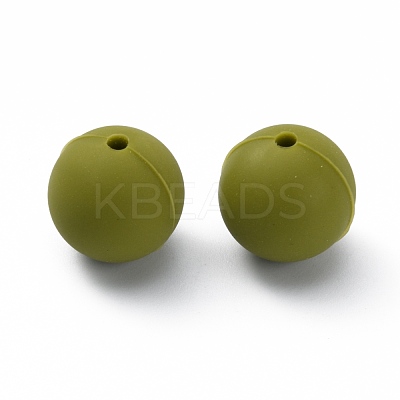 Silicone Beads SIL-WH0012-001F-1