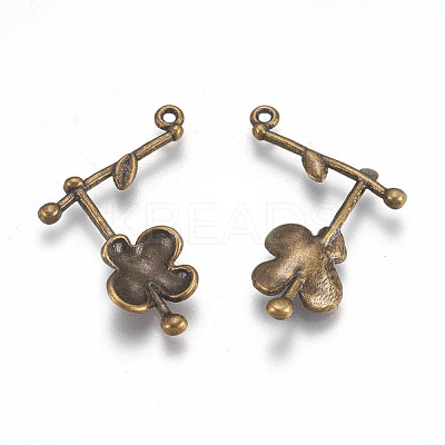 Alloy Pendants X-EA11637Y-AB-1