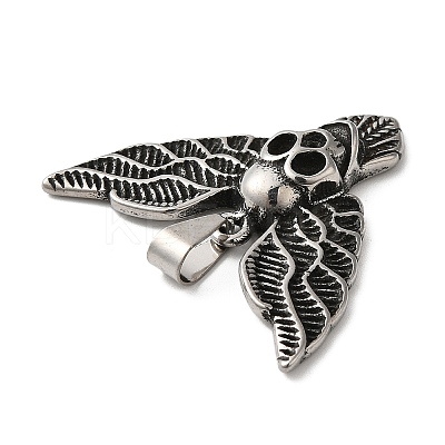 304 Stainless Steel Pendants LS-STAS-Z045-03D-AS-1