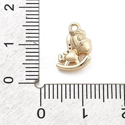 Brass Micro Pave Cubic Zirconia Pendants LS-KK-M306-06G-01-1