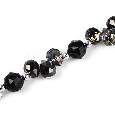Glass and Acrylic and CCB Beads Strands MAK-T011-05A-1