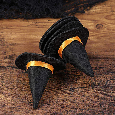 Halloween Theme Cloth Witch Hat DOLL-PW0001-193-1