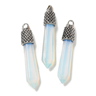 Opalite Pointed Big Pendants G-F766-02AS-04-1