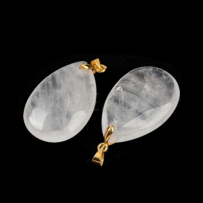 Natural Quartz Crystal Pendants G-I387-03D-G-1