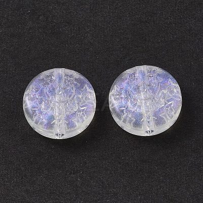 Transparent Acrylic Beads OACR-P007-23-1