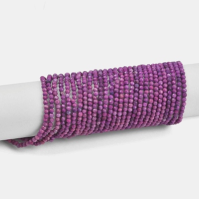 Natural Sugilite Beads Strands G-D463-07-1