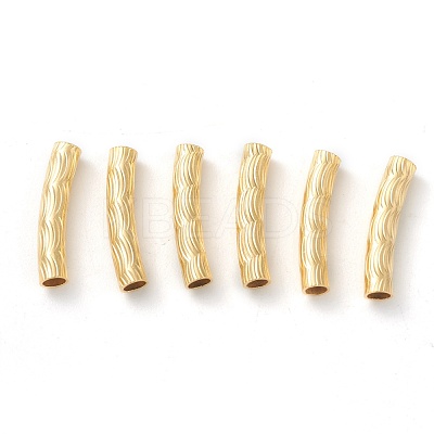 Brass Tube Beads KK-Y003-81A-G-1