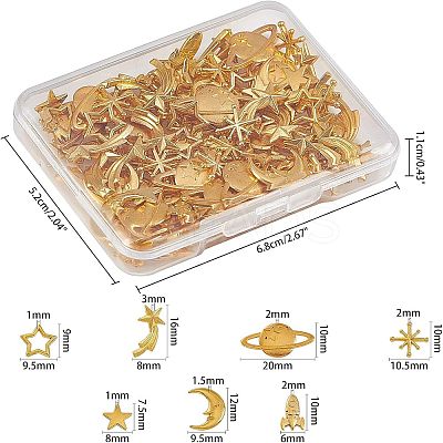 Zinc Alloy Links PALLOY-OC0001-97-1