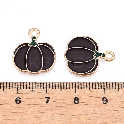Thanksgiving Day Theme Alloy Enamel Pendants X1-ENAM-T020-35L-1