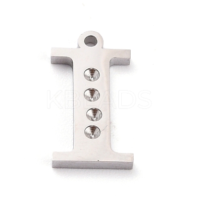 Non-Tarnish 304 Stainless Steel Pendant Rhinestone Settings STAS-F267-09I-P-1
