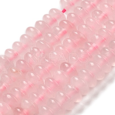 Natural Rose Quartz Beads Strands G-Z030-A08-01-1