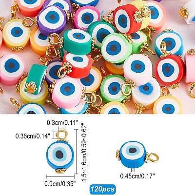 Handmade Polymer Clay Pendants FIND-NB0002-42-1