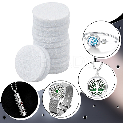 Fibre Perfume Pads DIY-WH0723-009A-1