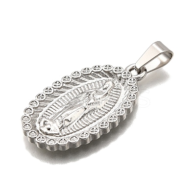 304 Stainless Steel Pendants STAS-B086-10C-P-1