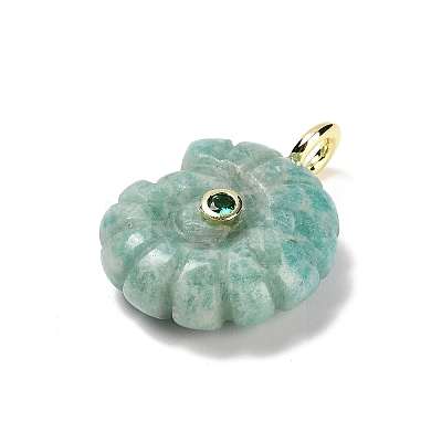 Natural Amazonite Pendants G-A287-01G-06-1